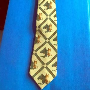 Fortnum & Mason Men tie horses
